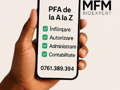 Infiintare PFA Bolt Uber, Gestionare activitate Ridesharing
